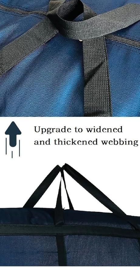 Extra Large Storage Duffle Bag for Travel, Black Oversized Giant Big Traveling Duffle Bag