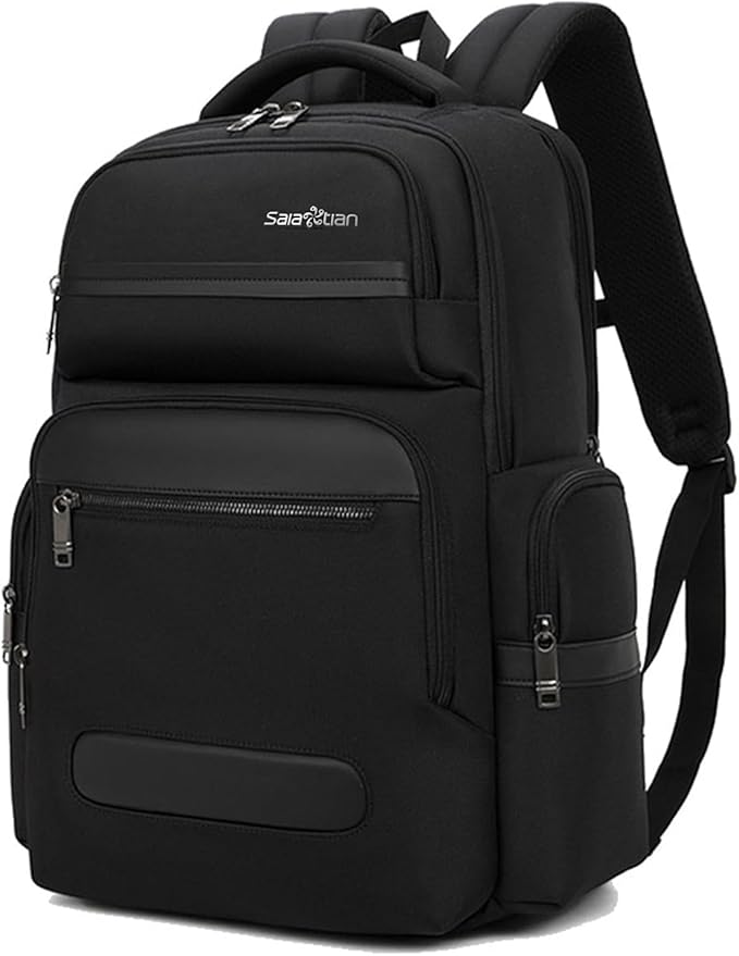 Professional Business Backpack for Men,15.6inch Laptop Compartment with Anti-Theft Zipper,Waterproof Travel Backpack for Office&Commute,Multiple Layers,Comfortable Carrying.