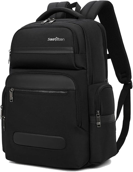 Professional Business Backpack for Men,15.6inch Laptop Compartment with Anti-Theft Zipper,Waterproof Travel Backpack for Office&Commute,Multiple Layers,Comfortable Carrying.