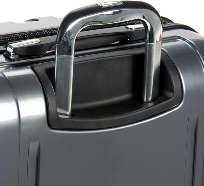 DELSEY PARIS Helium Aero Hardside Expandable Luggage with Spinner Wheels, Black, Carry-On 19 Inch