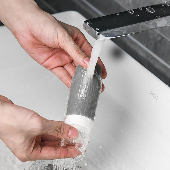 Silicone Travel Bottles for Toiletries with Labels, 3oz TSA Approved Squeezable Travel Size Containers, Leak Proof Travel Shampoo and Conditioner Bottles with Toiletry Bag (4 Pack, Dark Color)