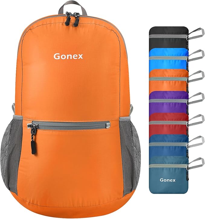 Gonex Ultra Lightweight Packable Backpack 20L Daypack Handy Foldable Camping Outdoor Travel Cycling Backpacking