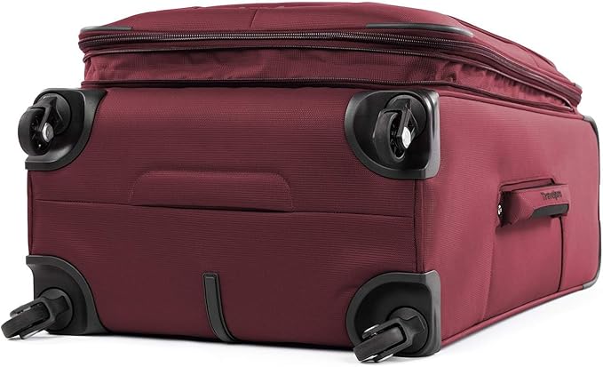 Travelpro Maxlite 5 Softside Expandable 3-Piece Luggage Set — Carry-On, Medium and Large Checked Luggage — Burgundy