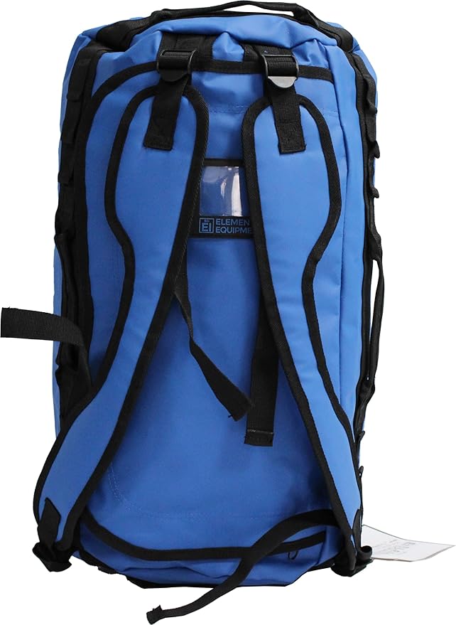 Element Equipment Trailhead Duffel Bag Shoulder Straps Waterproof Imperial Blue Medium