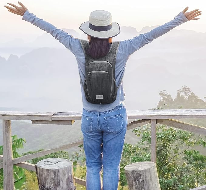 G4Free 10L/15L Hiking Backpack Lightweight Packable Hiking Daypack Small Travel Outdoor Foldable Shoulder Bag