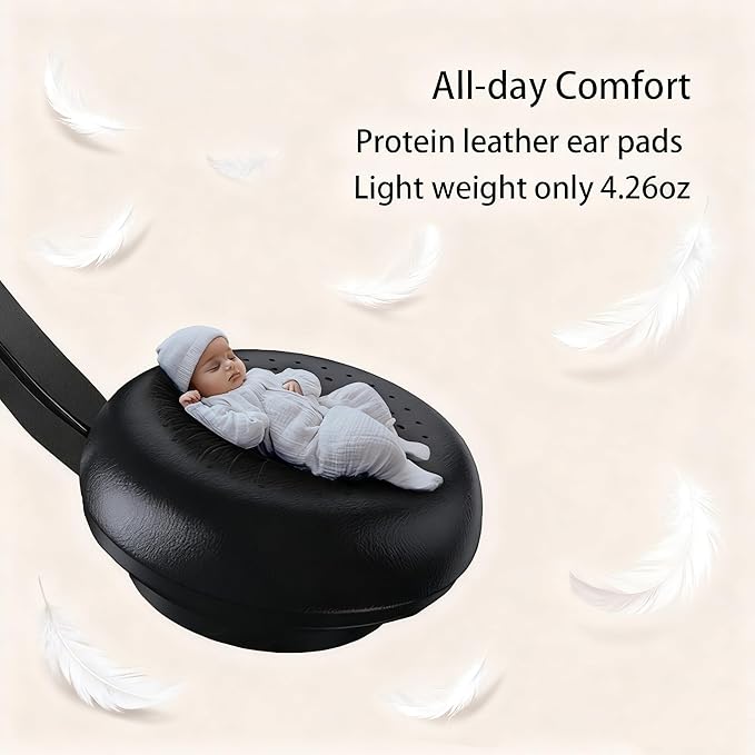 Arama USB Headset with Microphone for PC, Computer Headset, Noise Cancelling Adjustable Volume Control 4.26oz Lightweight 78.74 Inch Long Cord, for Laptop Business Skype UC Webinar Call Center Office