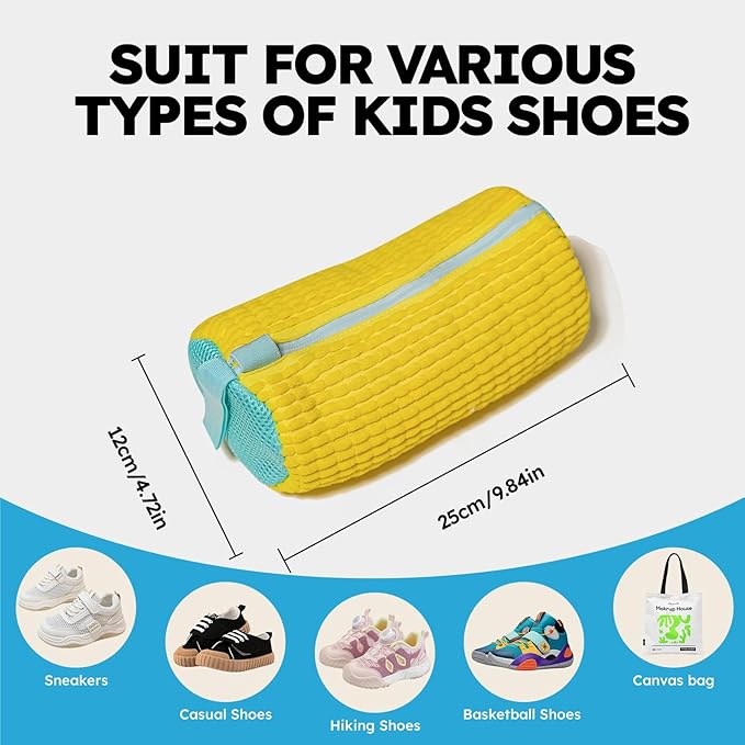 Shoe Washing Machine Bag: Shoe Bag for Washing Machine - Reusable Shoe Cleaning Bag for Sneaker Tennis Shoes Unstain Cleaner Kit