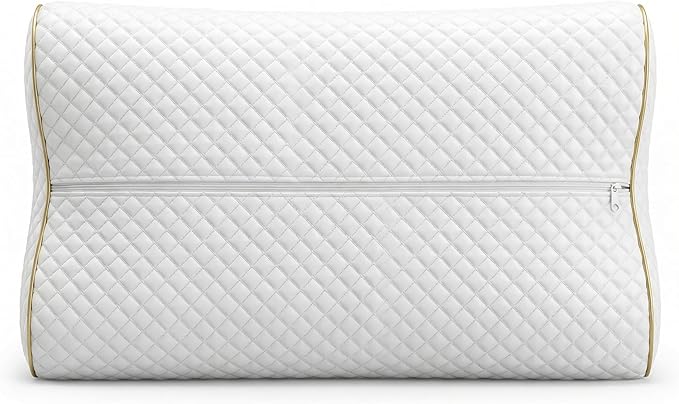 2-Pack Travel Memory Foam Pillow, Camping, Cervical for Pain, Contour, Pillow for Neck and Shoulder, Neck