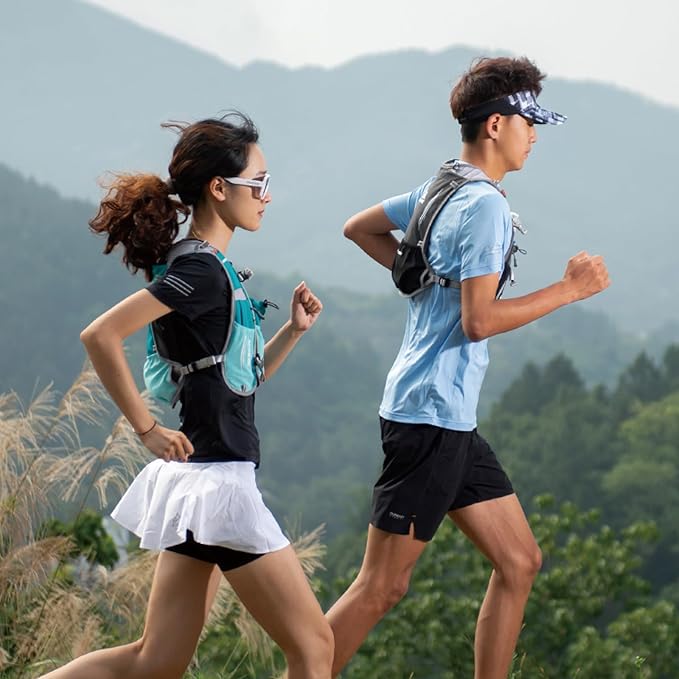 TRIWONDER Hydration Running Vest Backpack, Lightweight Water Pack for Men Women Hydration Backpack for Trail Race, Hiking, Cycling, Climbing, Camping, Jogging, Marathon