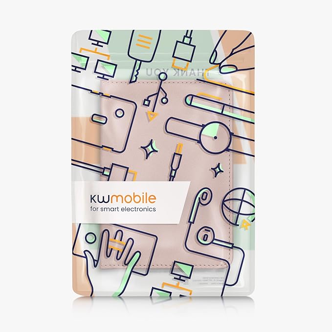 kwmobile Registration and Insurance Holder - Car Document Holder for Vehicle Documents and Cards - PU Leather - Black