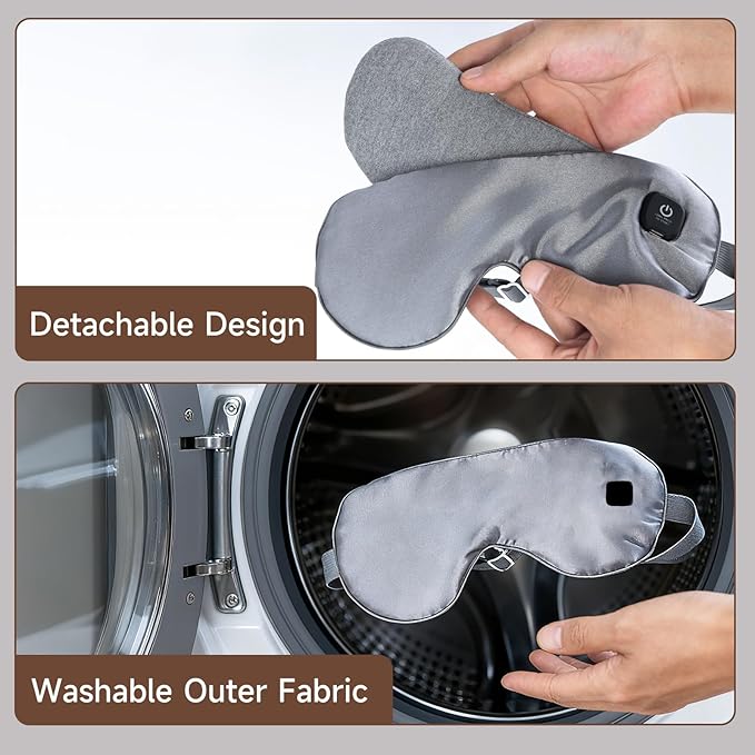 Eye Mask Cool Heat Eye Heated Eye Mask Intelligent Dual Modes, A New Eye ExperienceBirthday Gifts for Women Men