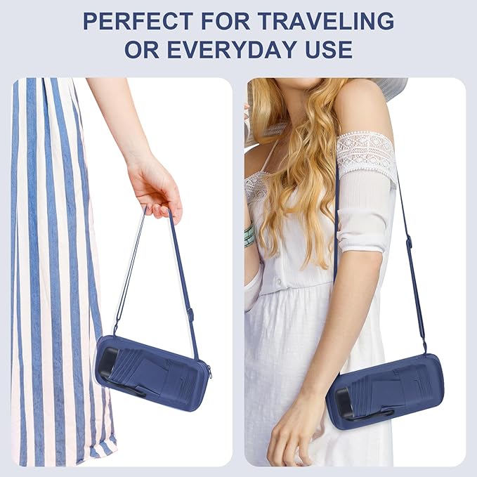 LEAGERA Compact Travel Umbrella with Case - Mini Umbrella for Purse, Small Lightweight &Tiny Design Perfect for Parasol Outdoor Sun&Rain Umbrellas