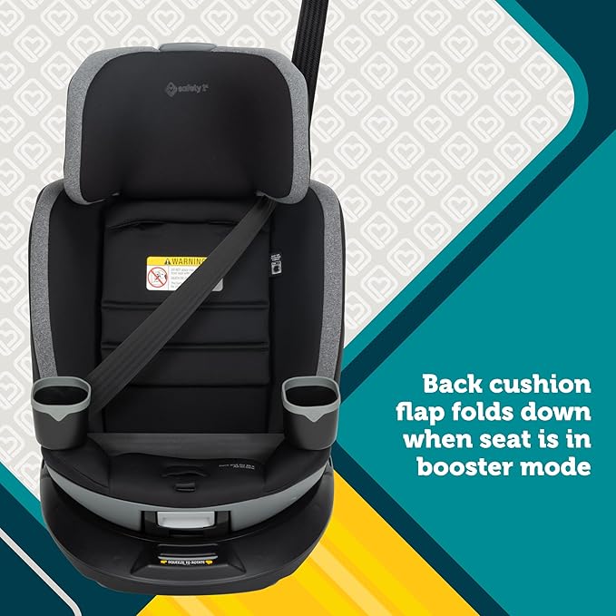Safety 1st Turn and Go 360 DLX Rotating All-in-One Convertible Car Seat, Sand Bucket