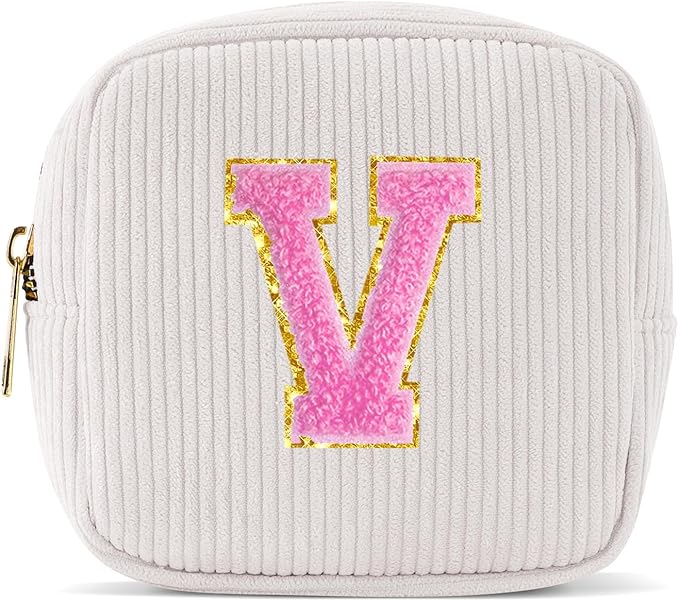 Pocmimut Graduation Teacher Gifts,Makeup Bag Pouches Toiletry Bag for Birthday Gift Teacher Gifts Teen Girl Gifts Trendy Stuff,V