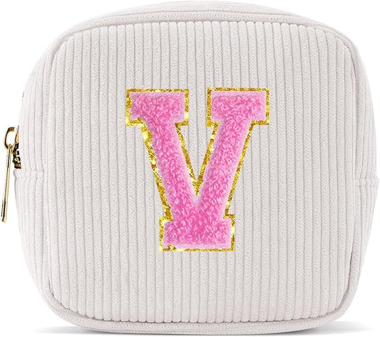 Pocmimut Graduation Teacher Gifts,Makeup Bag Pouches Toiletry Bag for Birthday Gift Teacher Gifts Teen Girl Gifts Trendy Stuff,V