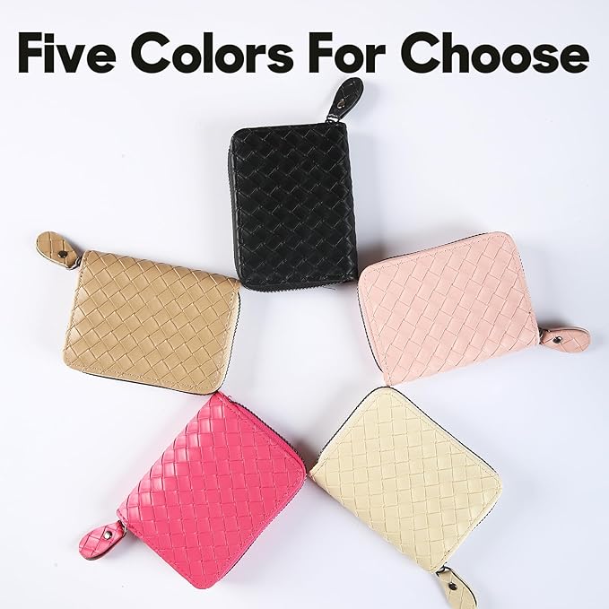 Amazerbst 2 Pack Credit Card Holder,Credit Card Wallet,Gift Card Holder for Women Men