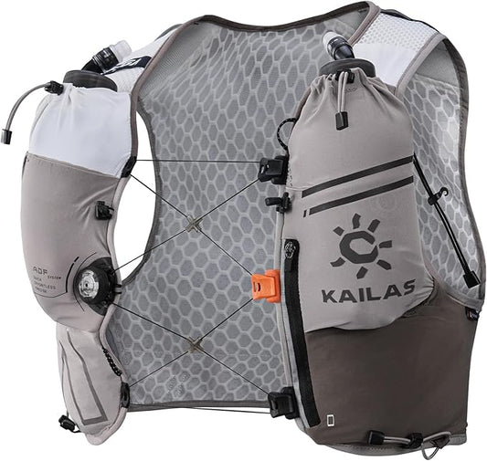 KAILAS FUGA AIR 8 Ⅳ Running Hydration Vest Hydration Pack Lightweight with Two TPU Water Bladders for Women Men Trail Cycling Hiking