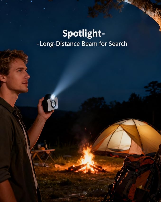 LED Camping Lights Lantern Portable ,Battery Operated Lights Adjustable Brightness & Color,Flashlight Rechargeable Light with Magnetic,IPX5 Waterproof Tent Lights Power Failure Emergency Light Outdoor