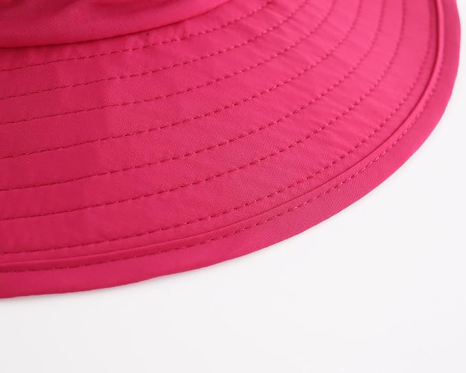 Home Prefer Outdoor UPF50+ Mesh Sun Hat Wide Brim Fishing Hat with Neck Flap Sun Hat for Men Women