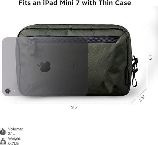 ALPAKA Elements Tech Case - Travel Organizer Pouch for Electronics, Cables, EDC with Weatherproof Fabrics, YKK Zippers