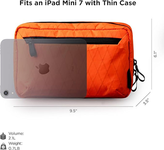 ALPAKA Elements Tech Case - Travel Organizer Pouch for Electronics, Cables, EDC with Weatherproof Fabrics, YKK Zippers