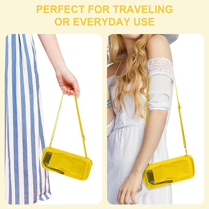 LEAGERA Compact Travel Umbrella with Case - Mini Umbrella for Purse, Small Lightweight &Tiny Design Perfect for Parasol Outdoor Sun&Rain Umbrellas