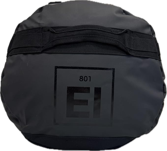 Element Equipment Trailhead Duffel Bag Shoulder Straps Waterproof Black/Black Medium