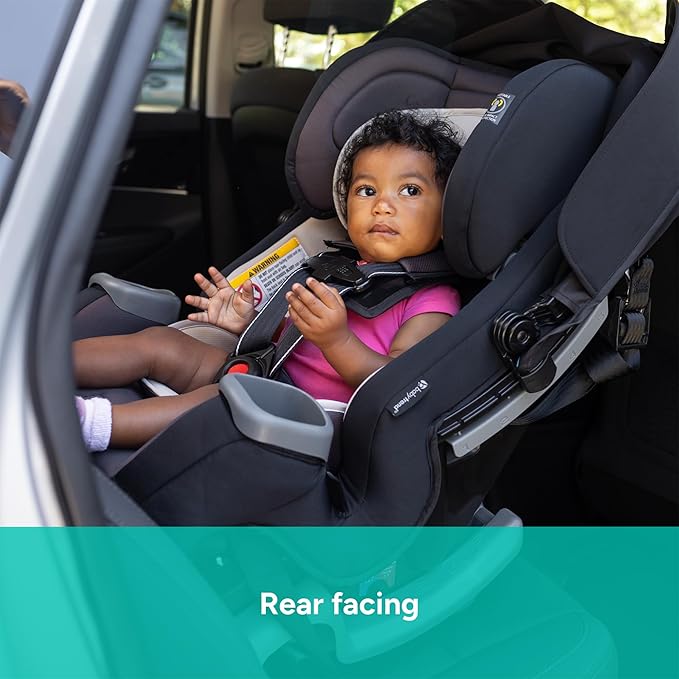Baby Trend Cover Me™ 4-in-1 Convertible Car Seat, Midnight Black