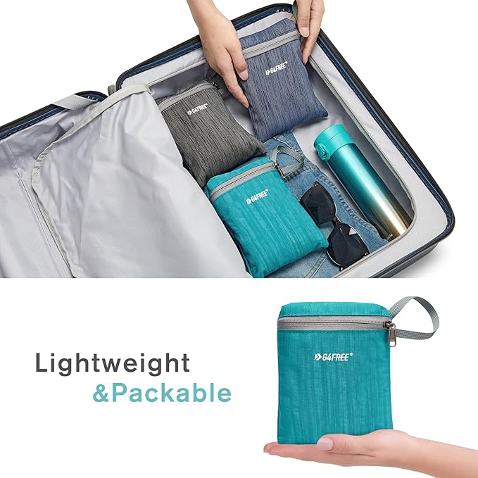 G4Free 10L/15L Hiking Backpack Lightweight Packable Hiking Daypack Small Travel Outdoor Foldable Shoulder Bag