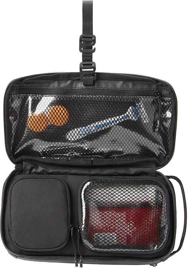 NOMATIC Toiletry Bag for Trips - Great for Travel Size Toiletries - Travel Essentials Wash Bag - Travel Makeup Bag