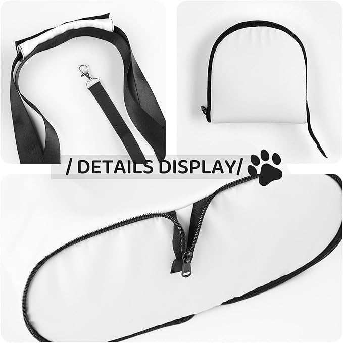 Easter Bunny Leopard Print Small pet (Kitten or Puppy) Travel Handbag Portable Foldable Shoulder Bag pet backpackBlack