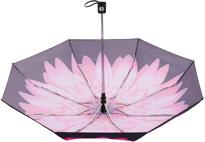 Goothdurs Automatic Mini Travel Windproof Umbrella Compact Auto Open/Close Small Lightweight Folding Rain Umbrellas for Women Men