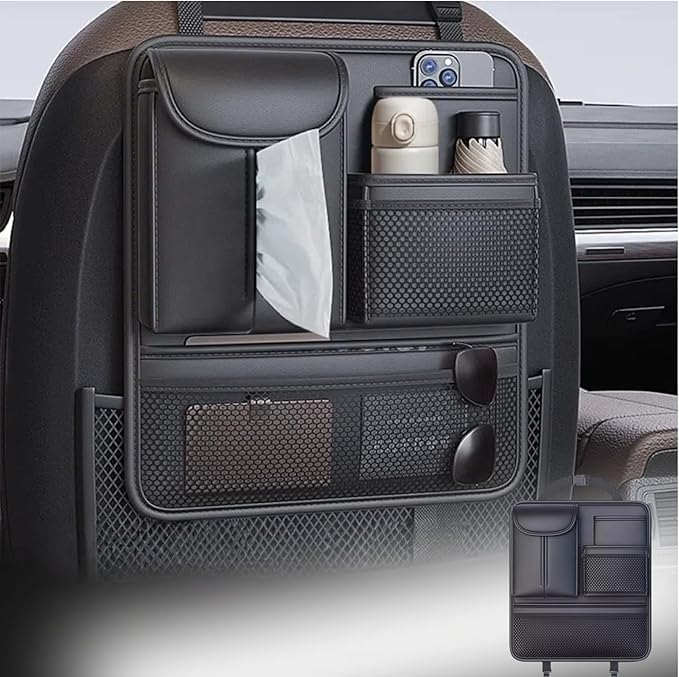 Backseat car organizer Backseat organizer Car seat back storage Backrest storage bag for car Car organizer Car accessories Vehicle accessories