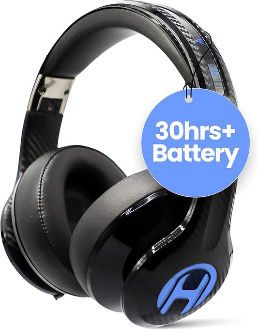 HAYMAKER Noise Cancelling Bluetooth Gaming Headphones - Dirac 3D Surround with 30+ Hr Battery, Touch Controls and RGB - Gaming Headsets for PS5, Xbox, PC, Switch & Mobile