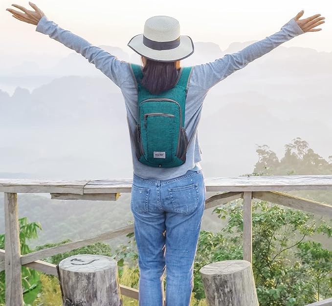 G4Free 10L/15L Hiking Backpack Lightweight Packable Hiking Daypack Small Travel Outdoor Foldable Shoulder Bag