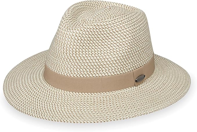 Wallaroo Hat Company Charlie Fedora – UPF 50+ UV Protection Sun Hat, Wide Brim, Adjustable, Packable, Women & Men, 2 Sizes