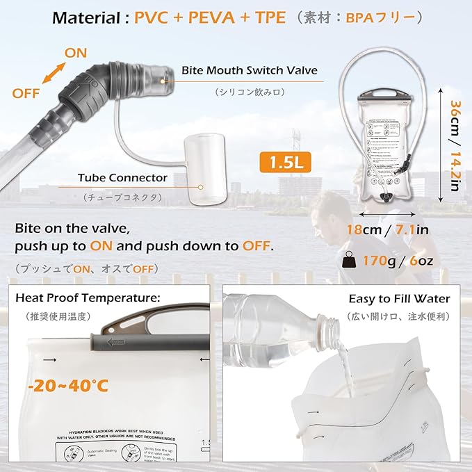 TRIWONDER Hydration Running Vest Lightweight Water Backpack Pack for Men Women Hydration Water Pack for Cycling, Running, Hiking, Biking