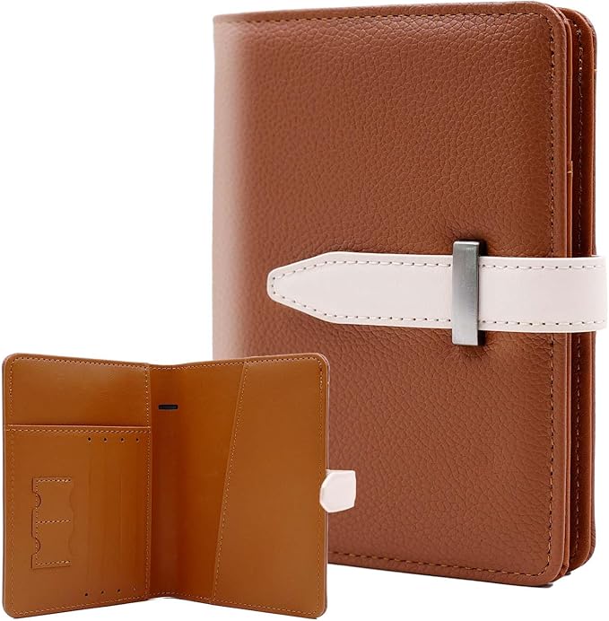 Passport Holder with Airtag for Women/Men,Airtag Passport Wallet for Travel,Cute Passport Holder Rfid Blocking,Travel Wallet for Cards Passport Cover Case