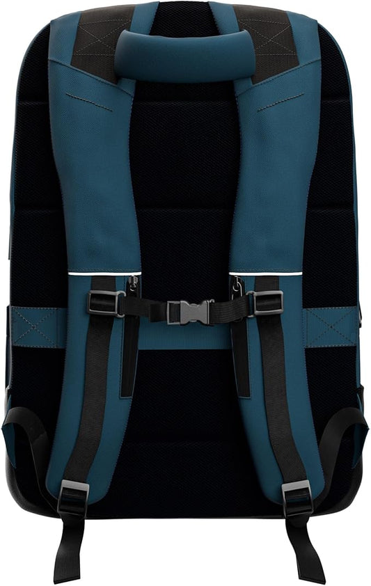 Zion Cases Slab Case Backpack with Slab Case 2GO Graded Card Case; Fits PSA, BGS, HGA, SGC, and CSG Graded Card Slabs; Ideal Travel Storage Solution; (Navy)