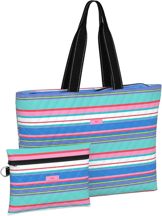SCOUT Plus 1 Foldable Travel Bag, 2 Bags in 1, Tote Folds into Zipper Pouch