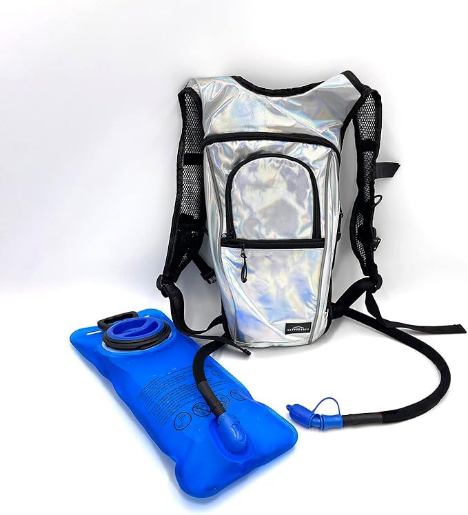 SavvyCraft Hydration Backpack with 2 Liter Water Reservoir, Lightweight Insulation Water Backpack Bladder Bag for Festivals, Biking, Cycling, Hiking, Running and Outdoor