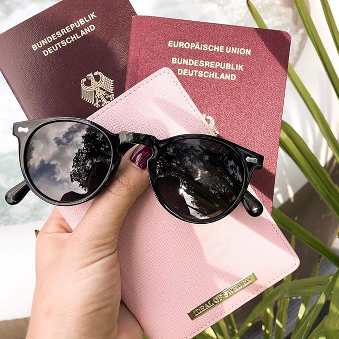 CARFIA Polarized Sunglasses for Women UV Protection Small Face Acetate Frame CA5288