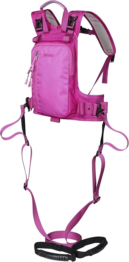 skiguard Ski Harness Trainer for Kids: Helping Toddler Learn to Ski with Support, Child Ski Harness with Backpack for Age 2-8