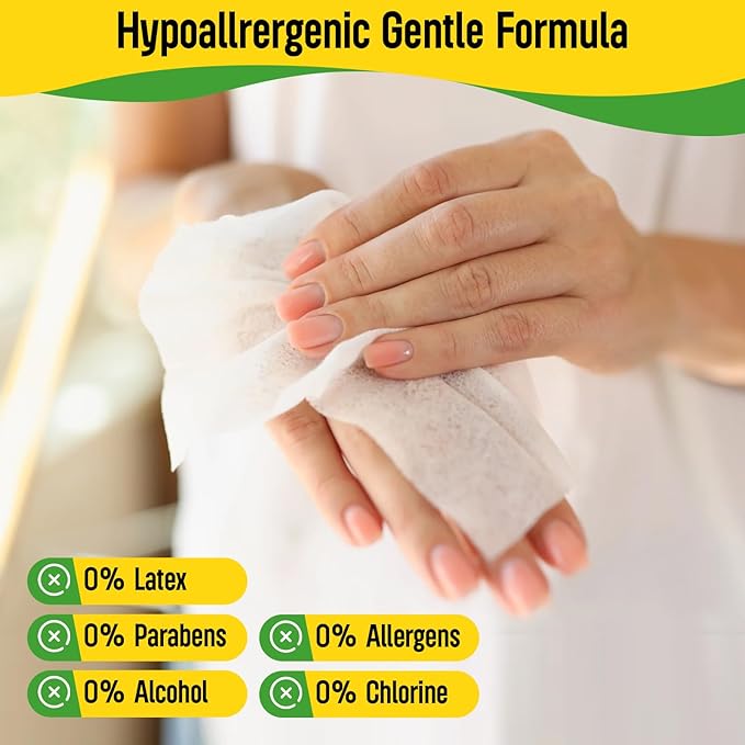 Hand Pop Lemon Wipes Bulk Pack – 120 Individually Wrapped Refreshing Wet Towelettes (12 Boxes of 10) – Alcohol-Free, Skin-Friendly, Travel Size Wipes for Home, Office, Events & Gifting