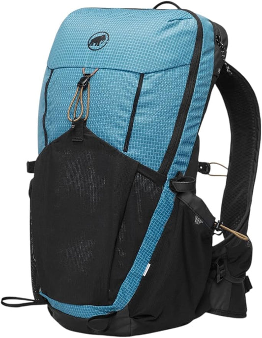 Mammut Ducan 22 – Unisex Outdoor Backpack for Hiking, Running, and Everyday Adventures, Sapphire-Black, 22L