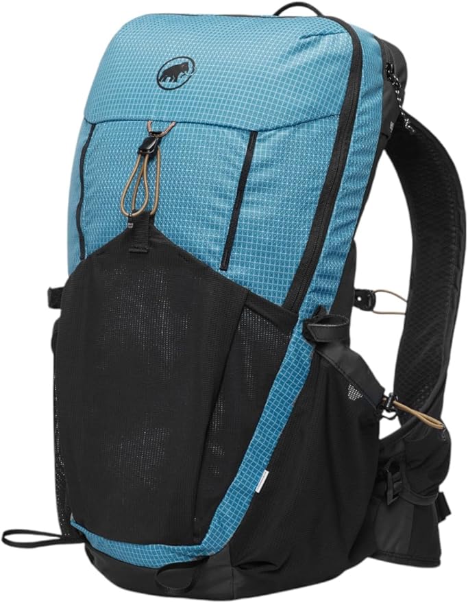 Mammut Ducan 22 – Unisex Outdoor Backpack for Hiking, Running, and Everyday Adventures, Sapphire-Black, 22L