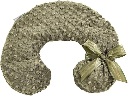 Sonoma Lavender Luxury Eucalyptus/Lavender Heatable/Chillable Neck Pillow, Microwaveable for Neck and Shoulders with Removable Washable Covers, Great for Relaxation and Pain Relief (Green Dot)