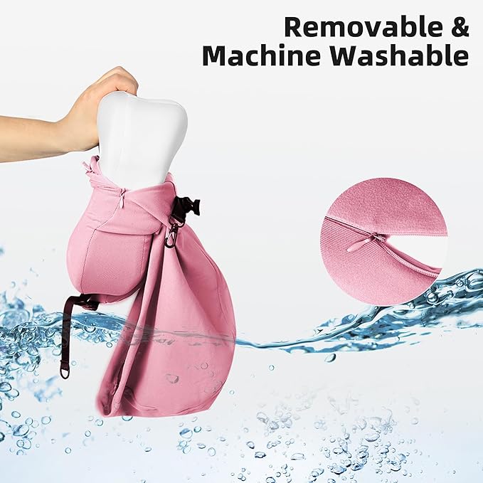 Privacy-Friendly Hooded Travel Pillow for Kids & Adults, Sensory-Friendly, Memory Foam Neck Support for Airplane, Car & Train, Breathable Fabric, Portable, Ultimate Comfort