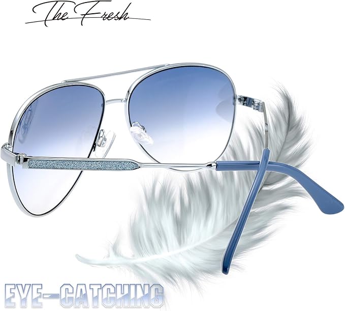 The Fresh Classic Crystal Elegant Women Beauty Design Sunglasses Gift Box