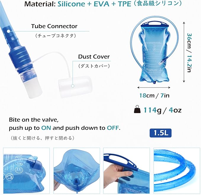 TRIWONDER Hydration Running Vest Backpack, Lightweight Water Pack for Men Women Hydration Backpack for Trail Race, Hiking, Cycling, Climbing, Camping, Jogging, Marathon